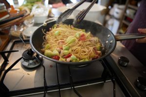 ●子メロンとたこのぺペロンチーノ（イタリア）